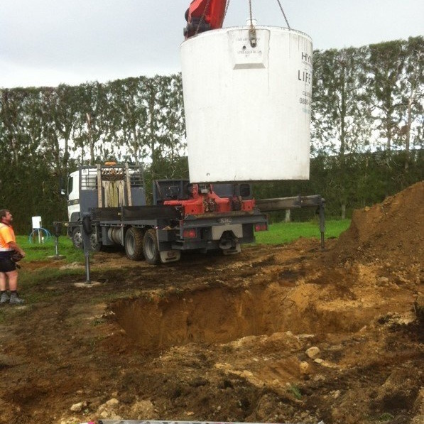 septic tank system installation